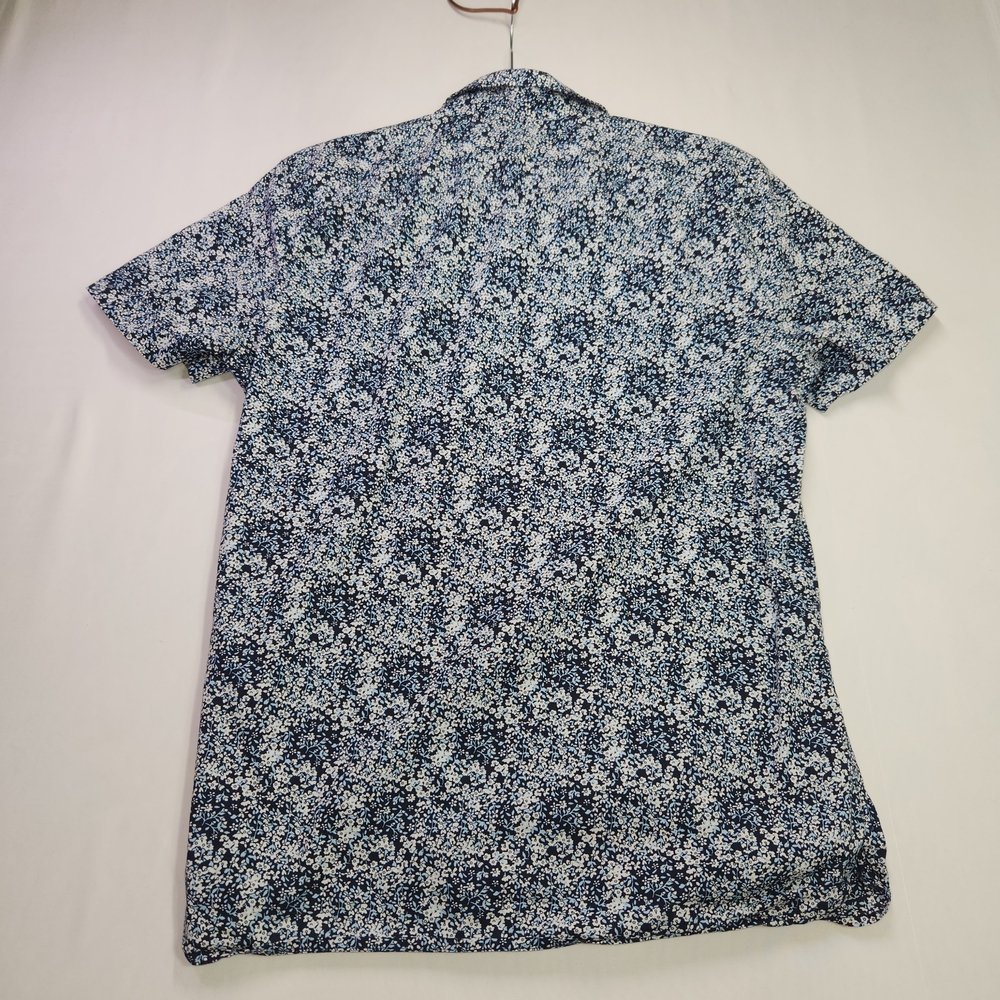 ⭐️Perry Ellis Men’s Medium Short Sleeve Button-Up – Slim Fit Stretch - Picture 2 of 9
